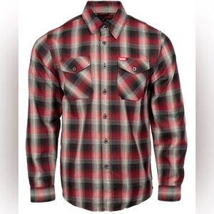 DIXXON PLUMB BUM FLANNEL SHIRT